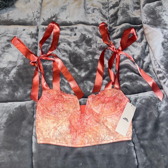 Pink Urban Outfitters Corset Top - Picture 2 of 6